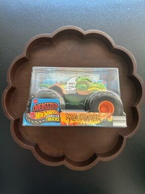 Oversized Hot Wheels Monster Trucks Rageasaur